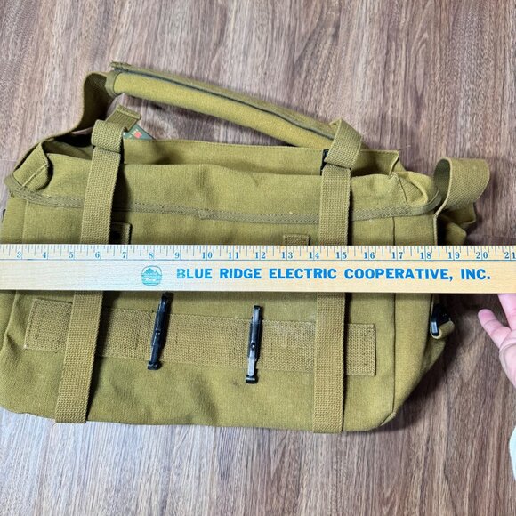 Fox Outdoor NWT M1945 Military Canvas Cargo Shoulder Bag Cotton Adjustable Strap - Picture 12 of 12